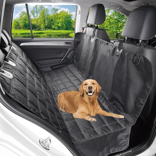 YPDOPORA Rücksitz, Autositzbezug Für Hunde, Hängematte Für Die Rückbank des Autos, Autohängematte Für Hunde, Kratzfester Autositzbezug, Rücksitzbezug Für Hunde, Geeignet Für Suvs, Autos von YPDOPORA