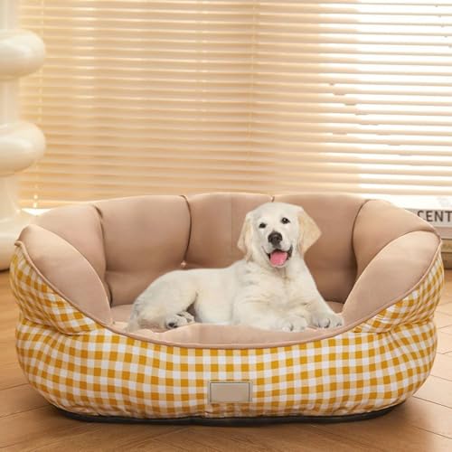 YPDOPORA Süßes, Beruhigendes Bett Für Kleine Hunde, Runde Donut-Katzenbetten Für Hauskatzen, Haustierbett Für Welpen Und Kätzchen, Extra Weiches Und Maschinenwaschbares Katzenbett von YPDOPORA