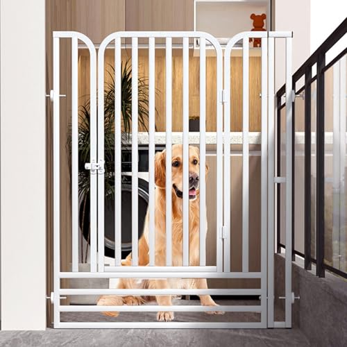 YPDOPORA Ultraschmale Tür Mit Verstellbarer Katzentür, Extra Breite Welpentür, Druckmontage, Metall, Für Kinder, Hunde, Haustiere Im Innenbereich, in Der Tür, in Der Küche,H YPDOPORA Ultraschmale Tür Mit Verstellbarer Katzentür, Extra Breite Welpentür, Druckmontage, Metall, Für Kinder, Hunde, Haustiere Im Innenbereich, in Der Tür, in Der Küche,H von YPDOPORA