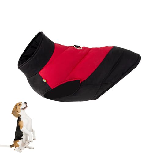 YPDOPORA Warme Wintermäntel Für Hunde, Hundemäntel Für Kleine Hunde, Wasserdicht, Kuschelige Rollkragenjacke Für Haustiere, Mittelgroße Pufferjacke Für Haustiere Mit D-Ring Für Hunde,Schwarz,S YPDOPORA Warme Wintermäntel Für Hunde, Hundemäntel Für Kleine Hunde, Wasserdicht, Kuschelige Rollkragenjacke Für Haustiere, Mittelgroße Pufferjacke Für Haustiere Mit D-Ring Für Hunde,Schwarz,S von YPDOPORA