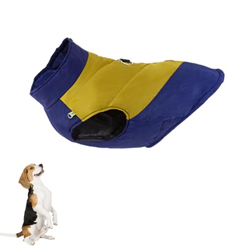 YPDOPORA Warme Wintermäntel Für Hunde, Hundemäntel Für Kleine Hunde, Wasserdicht, Kuschelige Rollkragenjacke Für Haustiere, Mittelgroße Pufferjacke Für Haustiere Mit D-Ring Für Hunde,Gelb,M YPDOPORA Warme Wintermäntel Für Hunde, Hundemäntel Für Kleine Hunde, Wasserdicht, Kuschelige Rollkragenjacke Für Haustiere, Mittelgroße Pufferjacke Für Haustiere Mit D-Ring Für Hunde,Gelb,M von YPDOPORA