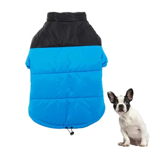 YPDOPORA Winddichte Welpenjacke Mit Rollkragen, Warmer Hundemantel Für Kaltes Wetter, Warmer Hundemantel Mit Integriertem, Wasserdichtem Geschirr, Wintermantel Für Hunde,Blau,6XL YPDOPORA Winddichte Welpenjacke Mit Rollkragen, Warmer Hundemantel Für Kaltes Wetter, Warmer Hundemantel Mit Integriertem, Wasserdichtem Geschirr, Wintermantel Für Hunde,Blau,6XL von YPDOPORA