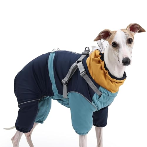 YPDOPORA Winterjacke Für Hunde Mit Haifischflossen, Dicker, Warmer, Reflektierender Hundemantel Mit Haifischflossen, Winterfleece-Hundemantel Mit Geschirrclip, Reißverschluss Für Hunde,Blau,XL YPDOPORA Winterjacke Für Hunde Mit Haifischflossen, Dicker, Warmer, Reflektierender Hundemantel Mit Haifischflossen, Winterfleece-Hundemantel Mit Geschirrclip, Reißverschluss Für Hunde,Blau,XL von YPDOPORA