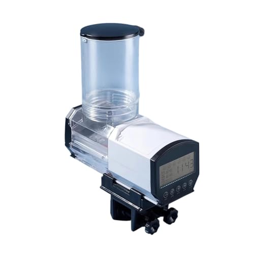 Programmierbare Aquarium-Futterspender für Aquarien, 6 Timer-Einstellungen, batteriebetrieben, Aquarium-Zubehör, große Kapazität, Fisch-Futterspender Programmierbare Aquarium-Futterspender für Aquarien, 6 Timer-Einstellungen, batteriebetrieben, Aquarium-Zubehör, große Kapazität, Fisch-Futterspender von YPREWY
