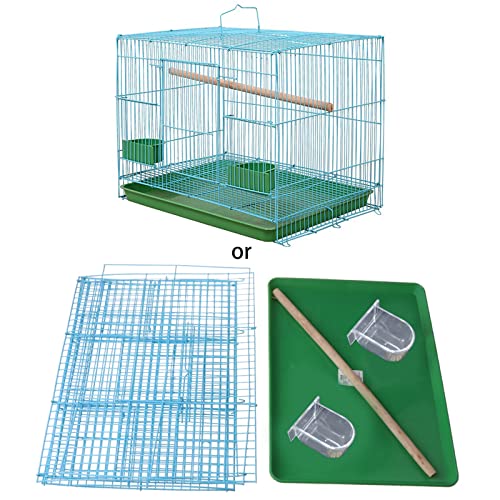 Rechteckiger kleiner Drahtkäfig für kleine Vögel und Kanarienvögel, Futterspender, Vogelhütten und Zelte für Lovebirds Rechteckiger kleiner Drahtkäfig für kleine Vögel und Kanarienvögel, Futterspender, Vogelhütten und Zelte für Lovebirds von YPREWY