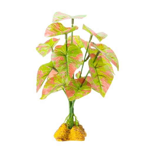 YPREWY Aquarien Reptilien Klettergras Terrarium Pflanze Aquarium Dekoration Terrarium für Eidechsen Schlange von YPREWY