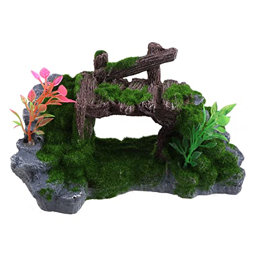 YPREWY Aquarium Dekoration Harz Realistische Höhle Grasfische für Ornamente Schutzhütten für P YPREWY Aquarium Dekoration Harz Realistische Höhle Grasfische für Ornamente Schutzhütten für P von YPREWY