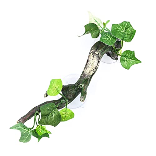 YPREWY Aquarium Kletterterrarium Pflanze Fisch zur Dekoration mit Saugnapf für Schlange YPREWY Aquarium Kletterterrarium Pflanze Fisch zur Dekoration mit Saugnapf für Schlange von YPREWY