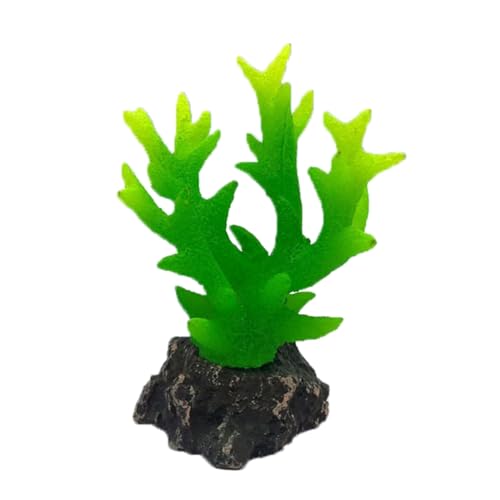 YPREWY Aquarium-Landschaft, fluoreszierend, Korallenriff, Dekoration, Haustier-Landschaftsbau, Pflanzenfigur YPREWY Aquarium-Landschaft, fluoreszierend, Korallenriff, Dekoration, Haustier-Landschaftsbau, Pflanzenfigur von YPREWY