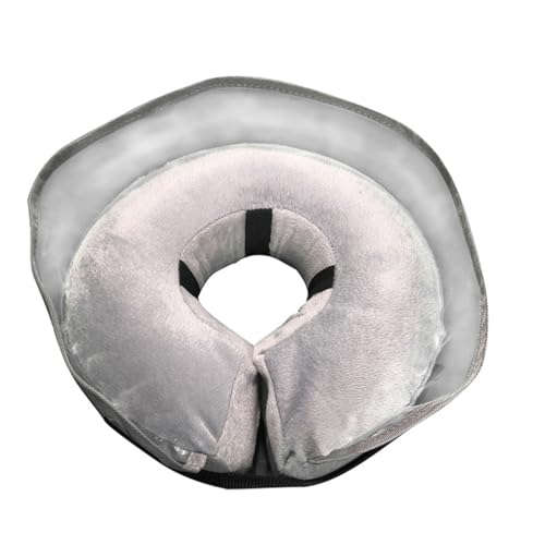 YPREWY Bequemes Halsband für Haustiere, mit Schutzschicht, elisabethanisches Halsband, aufblasbar, für Haustiere, Welpen, Kätzchen YPREWY Bequemes Halsband für Haustiere, mit Schutzschicht, elisabethanisches Halsband, aufblasbar, für Haustiere, Welpen, Kätzchen von YPREWY