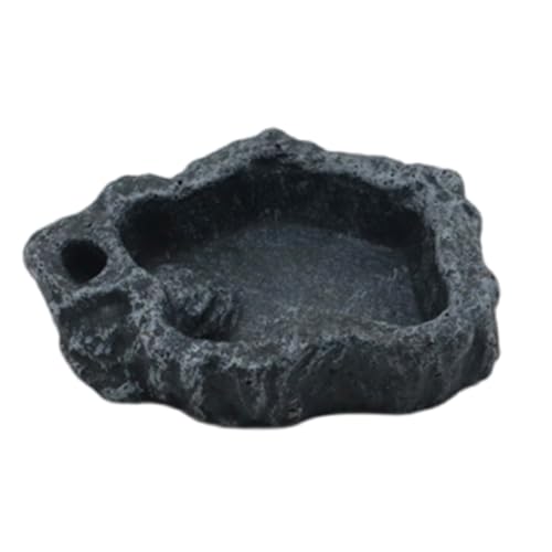 YPREWY Futtermittel für Haustiere, haltbare Harze, Teller, Reptilien, Lebensmittel, Wasser, Schildkröten und Eidechsen von YPREWY