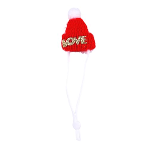 YPREWY Gehäkelte Weihnachtsmann-Kopfbedeckung, Mütze für Weihnachten, Neujahr, handgewebt, Kostüm, Nikolausmütze, Requisiten, Kopfbedeckung YPREWY Gehäkelte Weihnachtsmann-Kopfbedeckung, Mütze für Weihnachten, Neujahr, handgewebt, Kostüm, Nikolausmütze, Requisiten, Kopfbedeckung von YPREWY