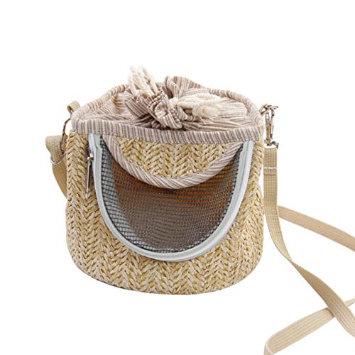 YPREWY Hamster-Tragetasche für kleine Tiere, tragbar, atmungsaktiv, mit verstellbarem und abnehmbarem Gurt YPREWY Hamster-Tragetasche für kleine Tiere, tragbar, atmungsaktiv, mit verstellbarem und abnehmbarem Gurt von YPREWY