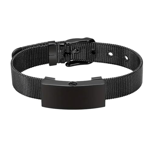 YPREWY Haustier-Gedenkstätten, Lederarmbänder, Urnenschmuck für Asche, Andenken, Schmuck, Edelstahl, Gedenkstätten von YPREWY