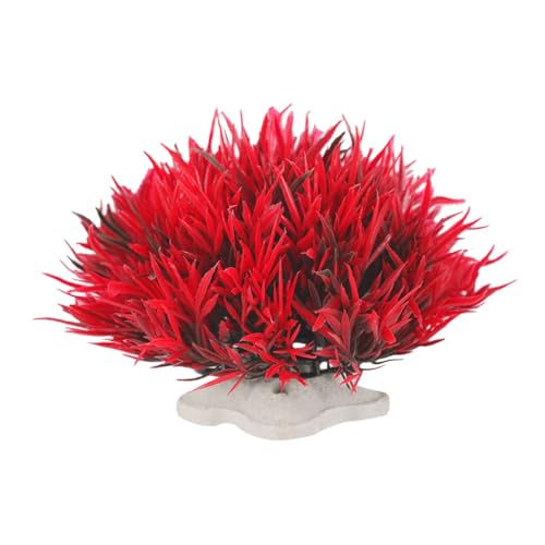 YPREWY Künstliche Wassergras-Ornamente, Aquarien, natürliches Gras, Dekoration für Zuhause und Büro von YPREWY