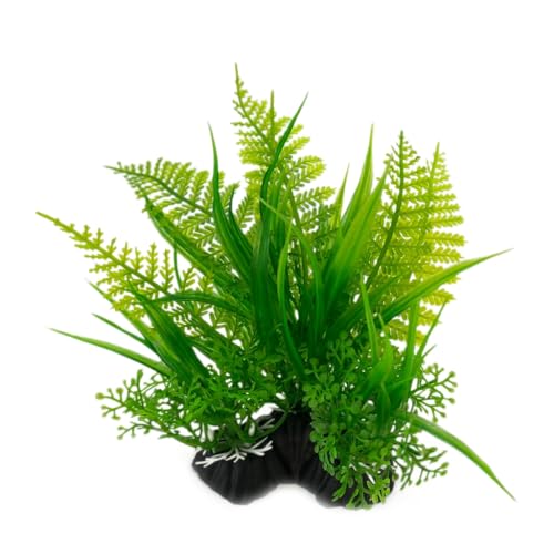 YPREWY Künstliche realistische grüne Unterwasserpflanze, Ornament für Aquarien, Fische, Landschaft, bunte Dekoration YPREWY Künstliche realistische grüne Unterwasserpflanze, Ornament für Aquarien, Fische, Landschaft, bunte Dekoration von YPREWY