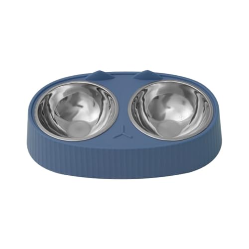 YPREWY Napf Haustier Futterstation Edelstahl Wasser und Futternäpfe mit Ständer Welpen Kleine Hunde YPREWY Napf Haustier Futterstation Edelstahl Wasser und Futternäpfe mit Ständer Welpen Kleine Hunde von YPREWY