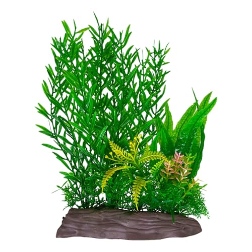 YPREWY Realistische Wasserpflanze, Aquarien, Dekoration, Kunstpflanze mit Harzbasis, für Büro, kommerzielle Aquarien, Landschaftsbau YPREWY Realistische Wasserpflanze, Aquarien, Dekoration, Kunstpflanze mit Harzbasis, für Büro, kommerzielle Aquarien, Landschaftsbau von YPREWY