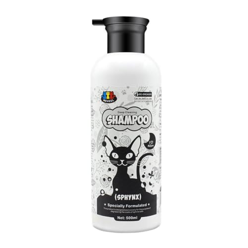 YPREWY Reinigendes Katzen-Shampoo, 500 ml, hält Ihre Haustiere und Fellpflege, mildes Gelzubehör YPREWY Reinigendes Katzen-Shampoo, 500 ml, hält Ihre Haustiere und Fellpflege, mildes Gelzubehör von YPREWY