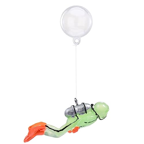 YPREWY Schwimmendes Gerät FishTank Zubehör Taucherform Aquarium Spielzeug Landschaft Süßwasser Taucher Cartoon Taucher von YPREWY