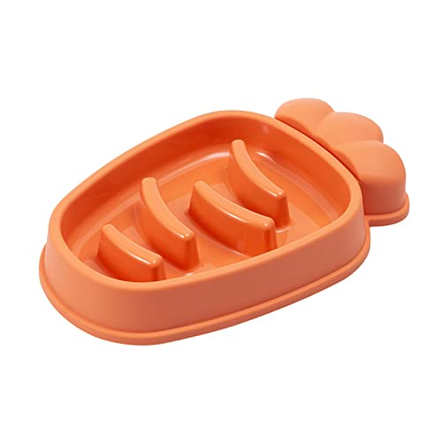 YPREWY Slow Feeder Hundenäpfe Spaß Karottenform Puzzle Futternapf Interaktiver Welpen-Futternapf Sicheres Rutsch-Design von YPREWY
