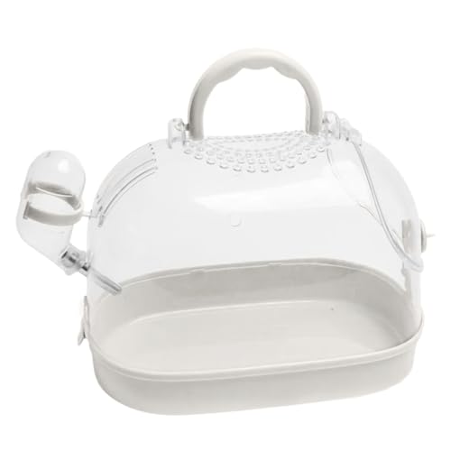 YPREWY Transportbox für kleine Haustiere mit Wasserflasche, Haustier-Outdoor-Reisekäfig, Transportbox, Reiseträger für kleine Anim von YPREWY