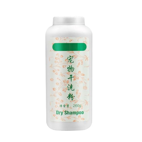 YPREWY Wasserwasch-Shampoo für Hunde und Katzen, Trockenpuder, Körperwäsche, Haar- und Geruchsentfernung, Hundezubehör YPREWY Wasserwasch-Shampoo für Hunde und Katzen, Trockenpuder, Körperwäsche, Haar- und Geruchsentfernung, Hundezubehör von YPREWY