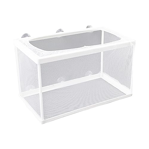 Aquarium Fry Hatchery Net Fine Mesh Fish Hatchery Isolation Net with Suction Cups Hatchery Transparent Isolation Box for Fish Tank Aquarium Fry Hatchery Net Fine Mesh Fish Hatchery Isolation Net with Suction Cups Hatchery Transparent Isolation Box for Fish Tank von YPWangShengRui