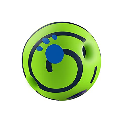YQYBF Lovely Hund Spielzeug Wag Squeaker Ball, Hund Spiel Ball Spielzeug Mit Lustigen Sound Hundespielzeug Ball Interaktive Hund Spielzeug,Grün YQYBF Lovely Hund Spielzeug Wag Squeaker Ball, Hund Spiel Ball Spielzeug Mit Lustigen Sound Hundespielzeug Ball Interaktive Hund Spielzeug,Grün von YQYBF
