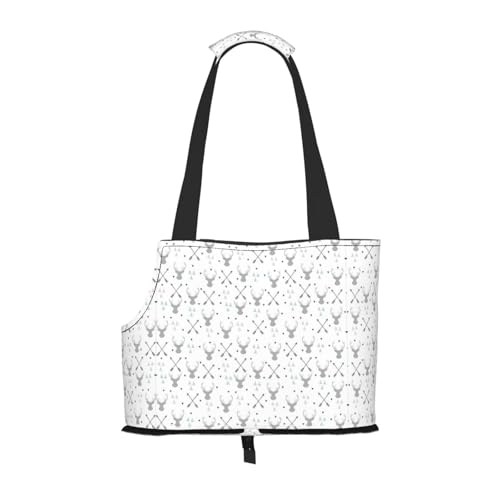 Hundetragetasche mit Jagdpfeilen, Dreiecken, Hirschdruck, für kleine Hunde, Katzen und Kaninchen Hundetragetasche mit Jagdpfeilen, Dreiecken, Hirschdruck, für kleine Hunde, Katzen und Kaninchen von YQxwJL
