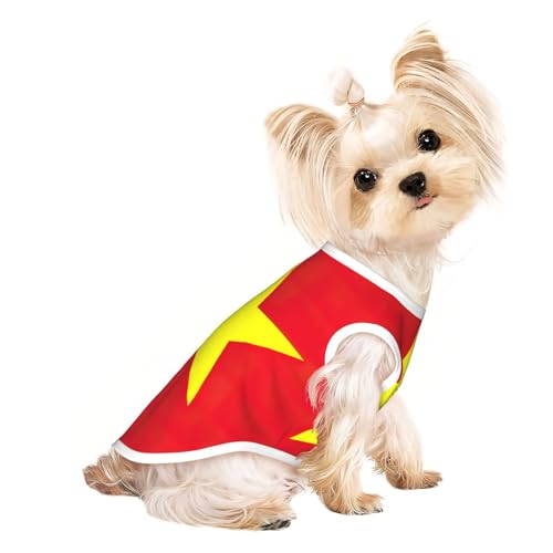 Leichtes Shirt mit vietnamesischer Flagge, Sommer, kühl, atmungsaktiv, ärmellos, dehnbare Kleidung Leichtes Shirt mit vietnamesischer Flagge, Sommer, kühl, atmungsaktiv, ärmellos, dehnbare Kleidung von YQxwJL