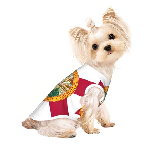 Leichtes Sommer-Shirt mit Florida-Flagge, atmungsaktiv, ärmellos, dehnbare Kleidung Leichtes Sommer-Shirt mit Florida-Flagge, atmungsaktiv, ärmellos, dehnbare Kleidung von YQxwJL