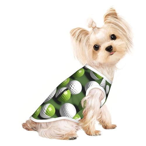Leichtes Sommer-Shirt mit Golfball-Aufdruck, kühl, atmungsaktiv, ärmellos, dehnbare Kleidung Leichtes Sommer-Shirt mit Golfball-Aufdruck, kühl, atmungsaktiv, ärmellos, dehnbare Kleidung von YQxwJL