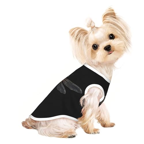 Leichtes Sommer-Shirt mit Libellen-Aufdruck, atmungsaktiv, ärmellos, dehnbare Kleidung Leichtes Sommer-Shirt mit Libellen-Aufdruck, atmungsaktiv, ärmellos, dehnbare Kleidung von YQxwJL