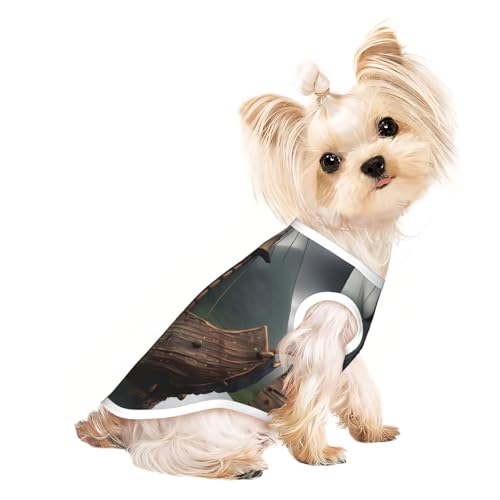Leichtes Sommer-T-Shirt mit Wikinger-Boot-Aufdruck, kühl, atmungsaktiv, ärmellos, dehnbare Kleidung Leichtes Sommer-T-Shirt mit Wikinger-Boot-Aufdruck, kühl, atmungsaktiv, ärmellos, dehnbare Kleidung von YQxwJL