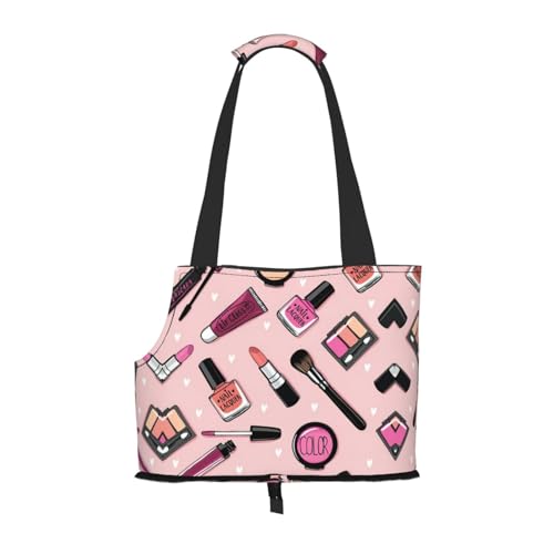 Moderne Tragetasche für Mädchen, Kosmetikdruck, Welpentasche, Hundetragetasche, Tragetasche für kleine Hunde, Katzen und Kaninchen Moderne Tragetasche für Mädchen, Kosmetikdruck, Welpentasche, Hundetragetasche, Tragetasche für kleine Hunde, Katzen und Kaninchen von YQxwJL