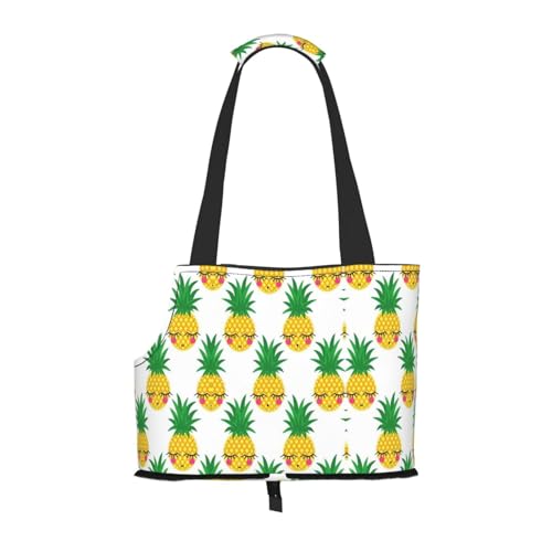 Pineapple1 Hundetragetasche für kleine Hunde, Katzen und Kaninchen Pineapple1 Hundetragetasche für kleine Hunde, Katzen und Kaninchen von YQxwJL