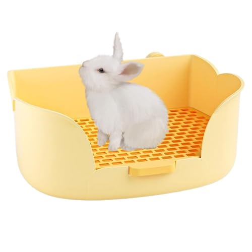Kaninchenklo Zum Trainieren, Töpfchen Ecktoilette Kaninchen Käfig Katzentoilette Hasentoilette Töpfchentrainer Für Kleintier Kaninchen Meerschweinchen Hamster Kaninchenklo Zum Trainieren, Töpfchen Ecktoilette Kaninchen Käfig Katzentoilette Hasentoilette Töpfchentrainer Für Kleintier Kaninchen Meerschweinchen Hamster von YRTUOP