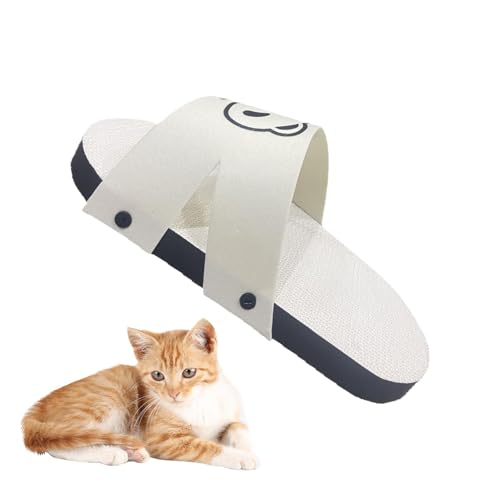 Kratzmatte Katze, Katzenkratzbrett in Pantoffelform Katzenkratzer aus Wellpappe Katzespielzeug für Indoor-Kätzchen, die ihre Krallen Schleifen Kratzmatte Katze, Katzenkratzbrett in Pantoffelform Katzenkratzer aus Wellpappe Katzespielzeug für Indoor-Kätzchen, die ihre Krallen Schleifen von YRTUOP