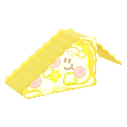 YRTUOP Hamsterhaus Käseform | Nagetier Käfigleiter,2-in-1 Antirutsch Kletterrampe Habitat Deko für Nagemäuse Nesting Futtersuche Spiel Landschaftsaktivitäten von YRTUOP