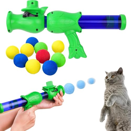 YRTUOP Katzenballwerfer, Interaktive Katzenspielzeug Mit 10 Plüschbälle Lustiges WerferKatzenspielzeug Katzenball Für Interaktion Mit Haustieren YRTUOP Katzenballwerfer, Interaktive Katzenspielzeug Mit 10 Plüschbälle Lustiges WerferKatzenspielzeug Katzenball Für Interaktion Mit Haustieren von YRTUOP