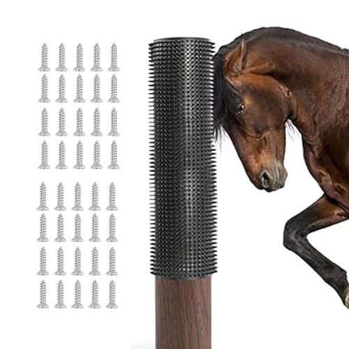 YRTUOP Kratzmatte für – weiche Kratzmatte für Nutztiere, wiederverwendbar, weiche Pferdepflege, Säulen-Pad, Bauernhoftiere, Massagehelfer YRTUOP Kratzmatte für – weiche Kratzmatte für Nutztiere, wiederverwendbar, weiche Pferdepflege, Säulen-Pad, Bauernhoftiere, Massagehelfer von YRTUOP
