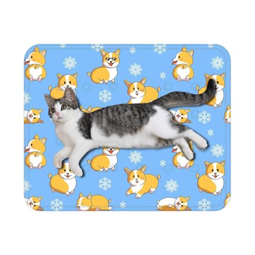 YRTUOP Kühlmatte Für Hunde Und Katzen, Automatische Kühlmatte Für Haustiere Kühlmatte Bett Komfort Und Weiches Hundekühlmatte Selbstkühlend Für Zuhause Unterwegs Oder Im Auto, 50x60cm YRTUOP Kühlmatte Für Hunde Und Katzen, Automatische Kühlmatte Für Haustiere Kühlmatte Bett Komfort Und Weiches Hundekühlmatte Selbstkühlend Für Zuhause Unterwegs Oder Im Auto, 50x60cm von YRTUOP