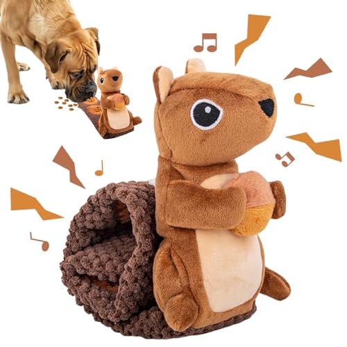 YRTUOP Plüsch Eichhörnchen Quietschendes Hundespielzeug, weiches Hundespielzeug, interaktives Spielspielzeug, Hundekauspielzeug mit Soundgerät, Training, Welpenspielzeug, Stofftiere, YRTUOP Plüsch Eichhörnchen Quietschendes Hundespielzeug, weiches Hundespielzeug, interaktives Spielspielzeug, Hundekauspielzeug mit Soundgerät, Training, Welpenspielzeug, Stofftiere, von YRTUOP