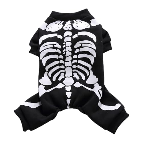 YRTUOP Skelett Kostüm Für Haustiere | Hunde Overall Halloween Skelett Kostüme Cosplay Sweatshirt,Verkleidung Für Fotoshooting Karneval Und Bühne YRTUOP Skelett Kostüm Für Haustiere | Hunde Overall Halloween Skelett Kostüme Cosplay Sweatshirt,Verkleidung Für Fotoshooting Karneval Und Bühne von YRTUOP