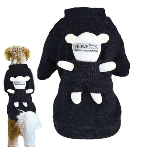 YRTUOP Süßer Hundepullover, Haustierpullover mit Bärenpuppe – gemütlicher Rollkragenpullover für mittelgroße und große Katzen YRTUOP Süßer Hundepullover, Haustierpullover mit Bärenpuppe – gemütlicher Rollkragenpullover für mittelgroße und große Katzen von YRTUOP
