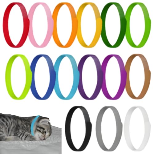 Welpen ID Halsbänder, 15 Stück Einstellbare Weiches Halsbänder für Kleine Hunde, in Mehreren Farben Erhältlich Welpen ID Halsbänder, 15 Stück Einstellbare Weiches Halsbänder für Kleine Hunde, in Mehreren Farben Erhältlich von YSHODGU