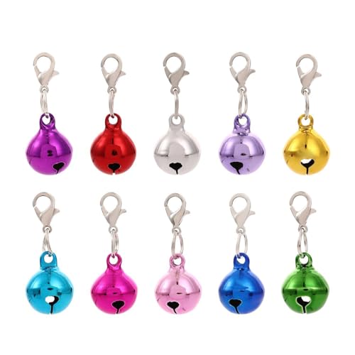 YSJCHEBS 13 Stück Bunte Glockenanhänger, Haustierhalsbandglocken, Niedliche Glocken, Können Für Taschen, Schlüsselanhänger, Dekorative Anhänger Verwendet Werden YSJCHEBS 13 Stück Bunte Glockenanhänger, Haustierhalsbandglocken, Niedliche Glocken, Können Für Taschen, Schlüsselanhänger, Dekorative Anhänger Verwendet Werden von YSJCHEBS
