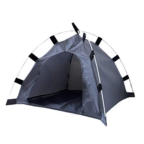 YST Haustierzelt Pop-Up Zelt mit Tragetasche - Sonnenschutz Einfach Auf und Abzubauen Tragbar Faltbar Wasserdicht Haustiere Zelt für Katzen und kleine Hunde (40 x 40 x 30 cm) von YST