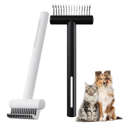 YSYONBOE Katzenbürste Langhaar und Kurzhaar, Katzen Bürste für Haarentfernung, Katzenkamm Fellpflege Kamm für Katzen, Haustierpflege Fellbürste für Katze Hund YSYONBOE Katzenbürste Langhaar und Kurzhaar, Katzen Bürste für Haarentfernung, Katzenkamm Fellpflege Kamm für Katzen, Haustierpflege Fellbürste für Katze Hund von YSYONBOE